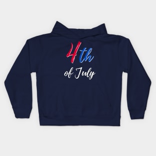 4th of July Independence Day Kids Hoodie